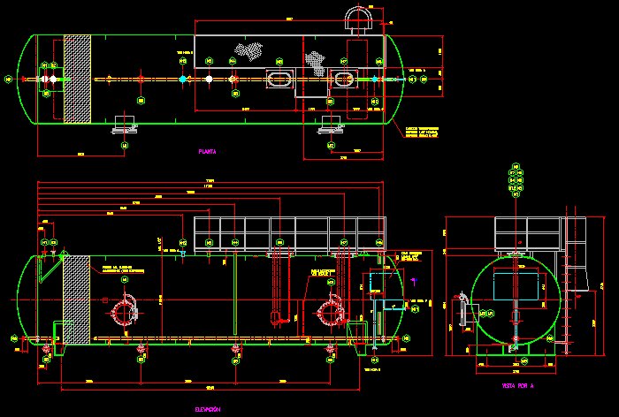 煉油廠的原油分隔器